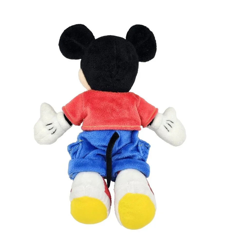 Vintage Disney Mickey Mouse Fisher Price Plush Stuffed Animal Y2K Streetwear